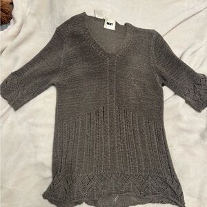 DKNY Women's Gray Sweater